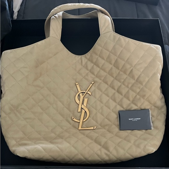 YSL beige leather purse - Picture 5 of 5